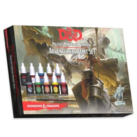 Dungeons & Dragons: Nolzurs Marvelous Pigments - Adventurers Paint Set